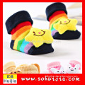 Factory direct sale beautifully design newborn fun socks